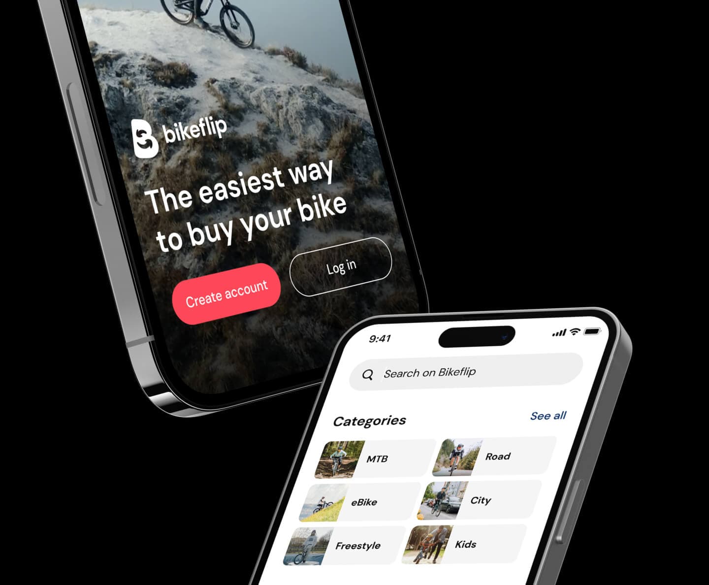 Bikeflip - Mobilní aplikace
